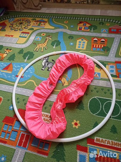 Обруч гимнастический с чехлом