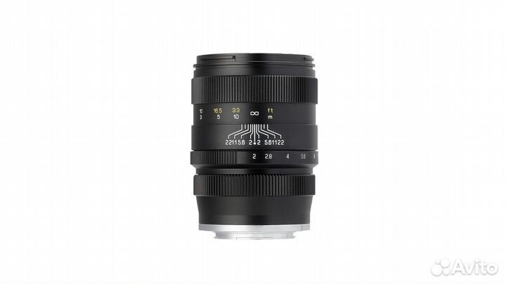 Объектив Zhong Yi 85mm F/2.0 для Nikon, черный