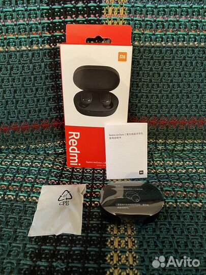 Наушники xiaomi redmi airdots2 вакуумные