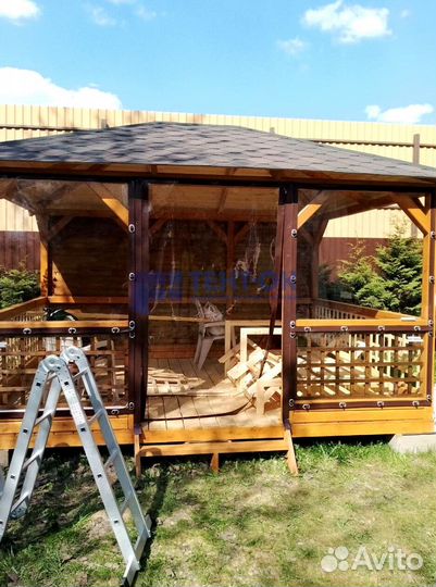 Мягкие окна для террас