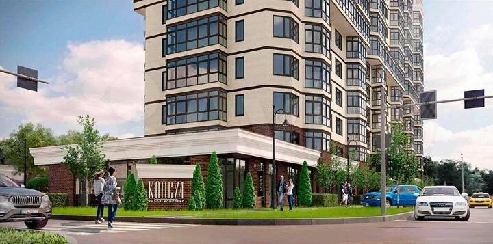 2-к. квартира, 91 м², 14/14 эт.