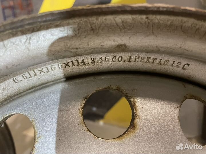 Диски колесные штампованные r16