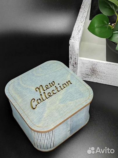Коробка подарочная деревянная