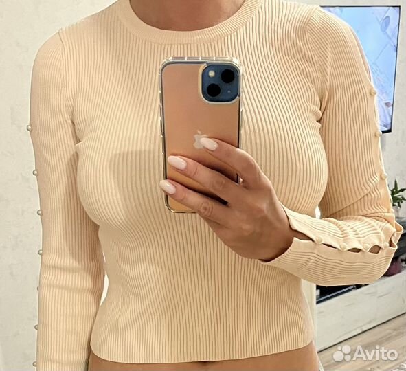 Укороченная кофта Zara