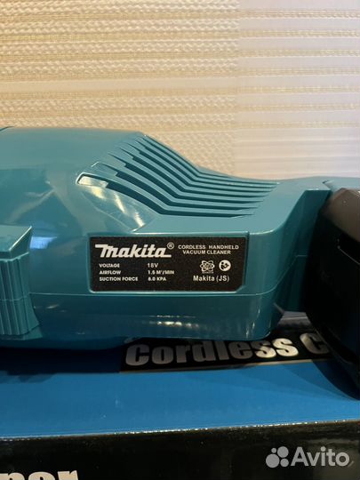 Аккумуляторный пылесос Makita 18v