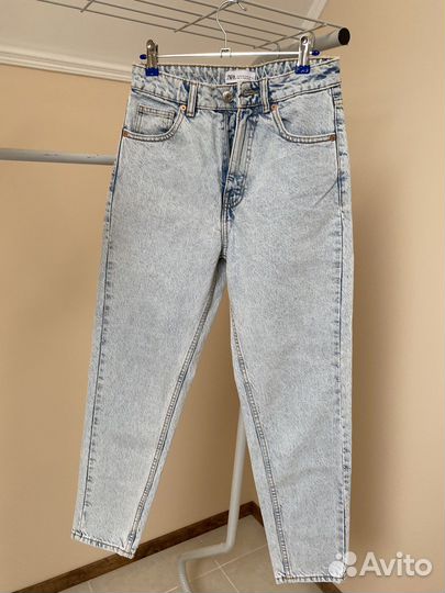 Джинсы zara mom 36