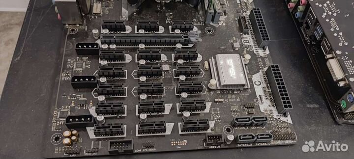 Комплект для майнинга на 19 карт b250 miningexpert