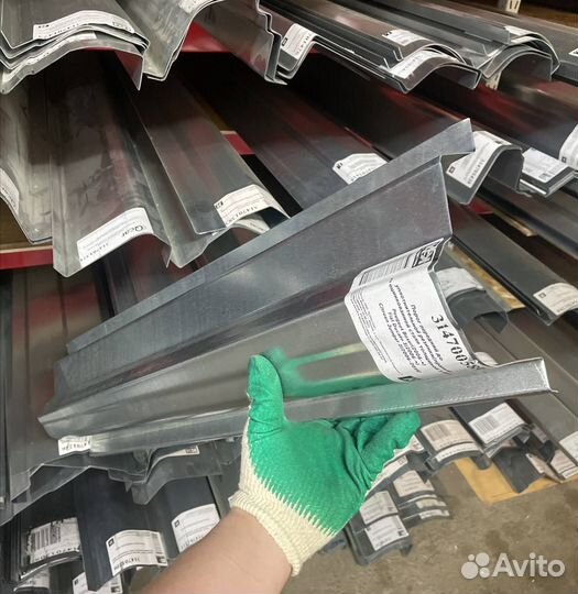 Порог передний левый Peugeot Boxer 2006- (1мм)