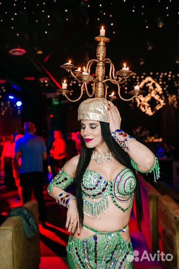 Восточные танцы на праздник и световое шоу