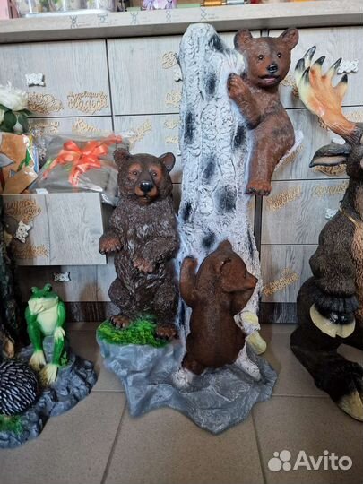 Фигуры из полистоуна полирезины садовые фигуры