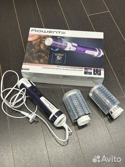 Фен щетка вращающаяся Rowenta