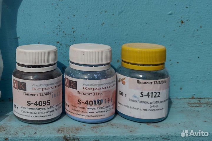 Пигменты для керамики