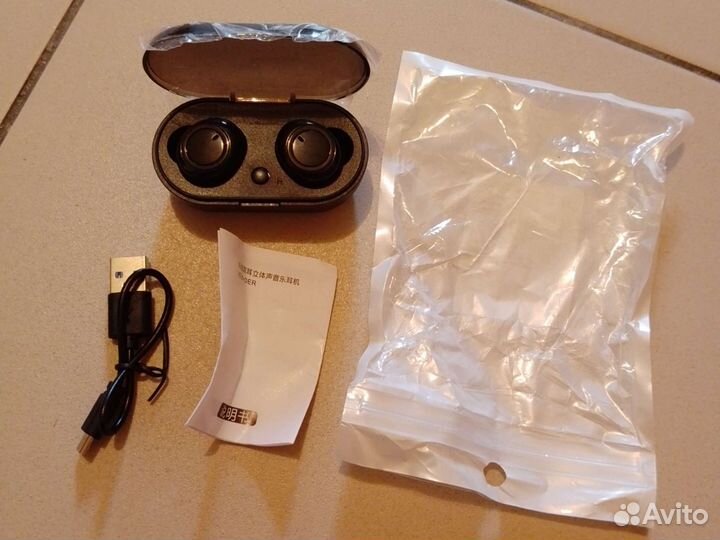 Беспроводной блютуз наушник tws абсолютно новый