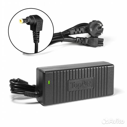 Блок питания TopON для Toshiba, Asus, MSI 19V 6.3A