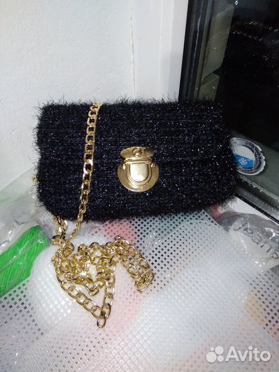 Клатч женский черный