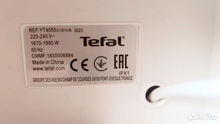 Паровой шкаф tefal YT4050