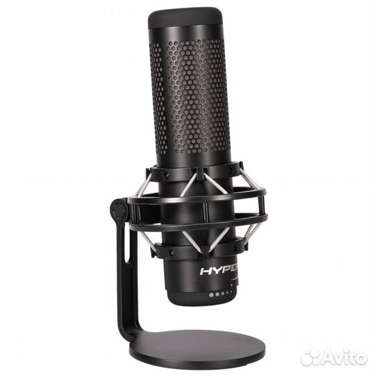 Микрофон HyperX QuadCast S USB USB Type-C, черный