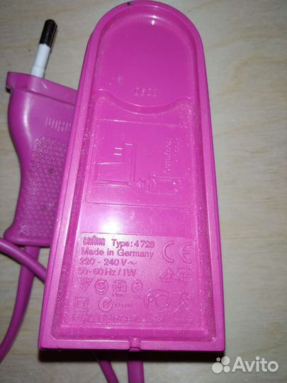 Зарядка для щетки Braun type4728