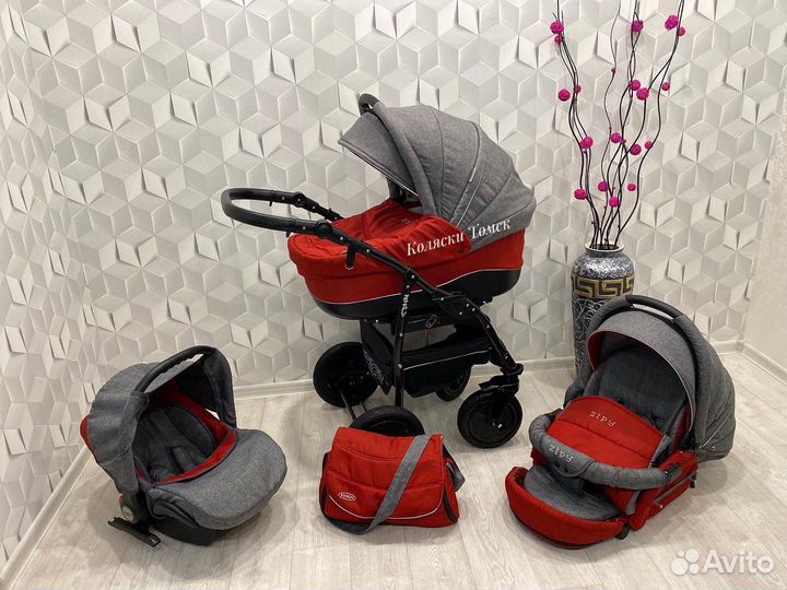 Коляска 3в1 Verdi Zipy