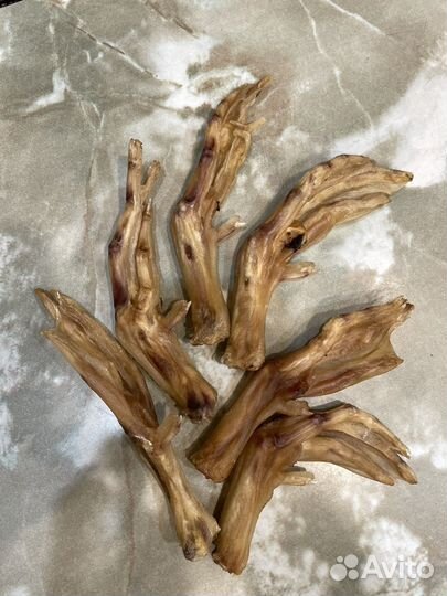 Утиные сушеные лапки