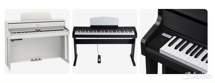 Пианино от 20800 и Casio Цифровые и синтезаторы