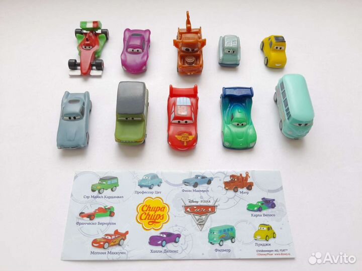 Фигурки Чупа Чупс Маша и медведь и др