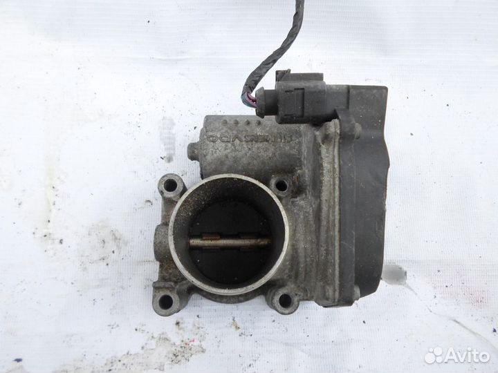 Заслонка дроссельная электрическая Skoda Fabia 2