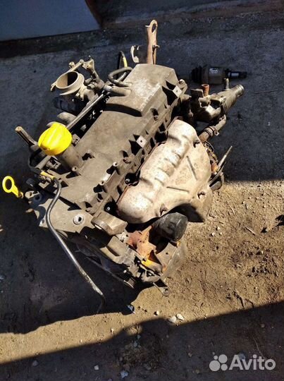 Renault Logan 2009г. Двигатель 1.4л 1.6л 8кл