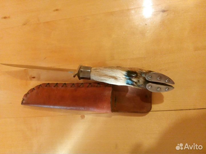 Нож охотничий ручной работы для коллекции