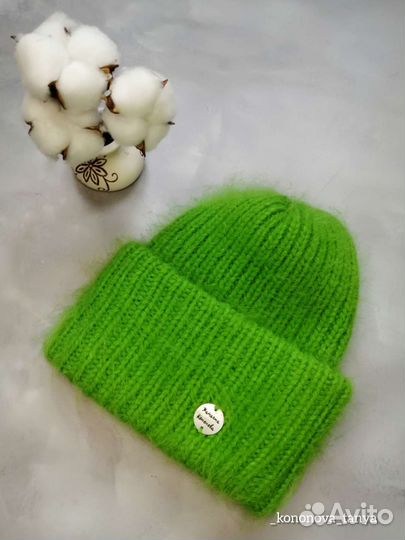 Шапка из пуха норки