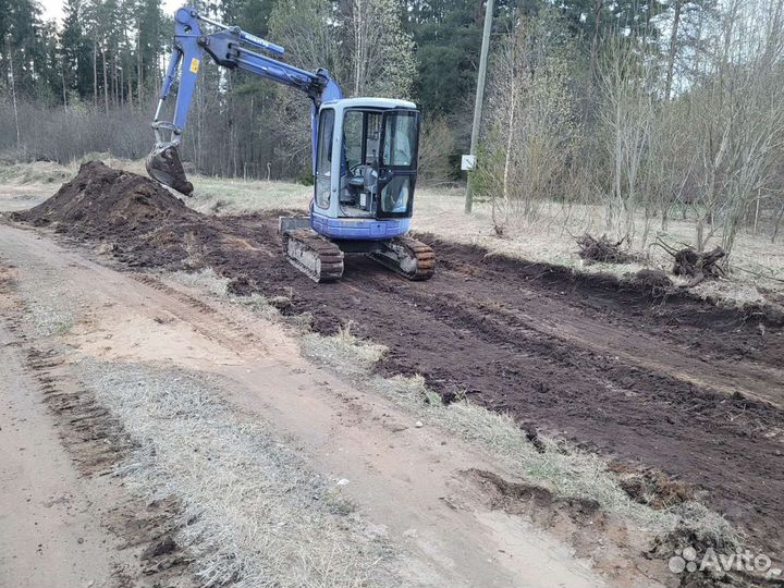 Аренда/Услуги миниэкскаватора 1.5т и 3.5т