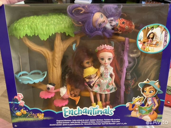 Кукла enchantimals с питомцем