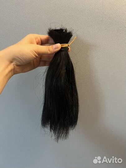 Волосы для наращивания 47см блонд