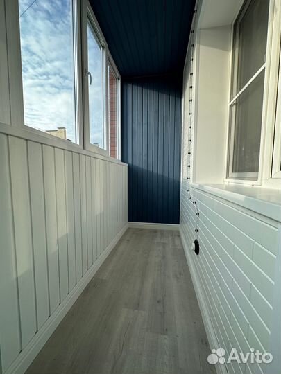 Обшивка балкона и лоджии евровагонкой