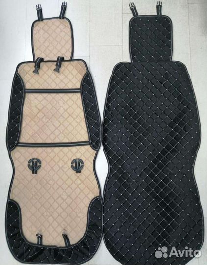 Накидки на сидения Велюр Premium (U) с боками