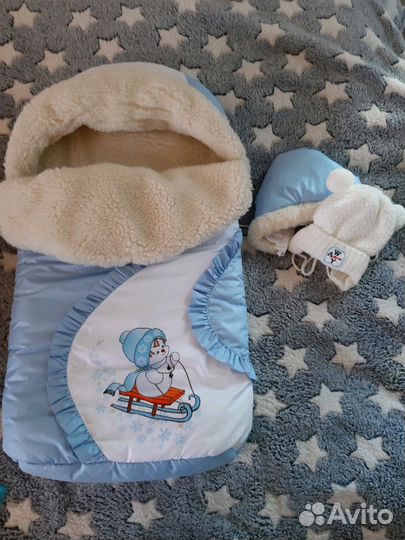 Конверт для новорождённого.Новый