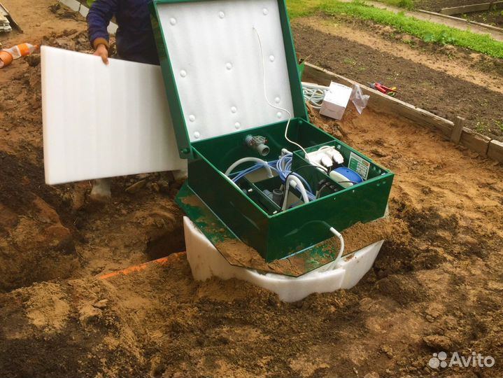 Септик с установкой. Гарантия