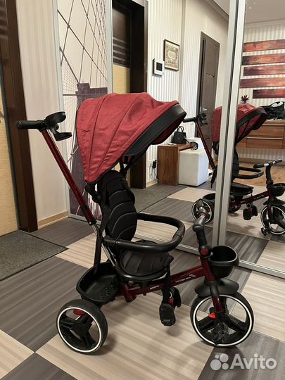 Трехколесный велосипед Maccan M-10 с ручкой