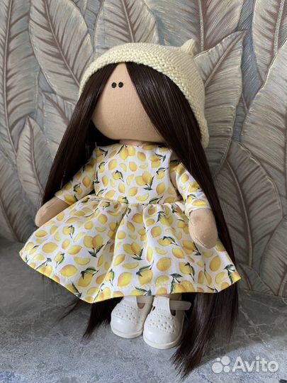 Текстильная интерьерная кукла
