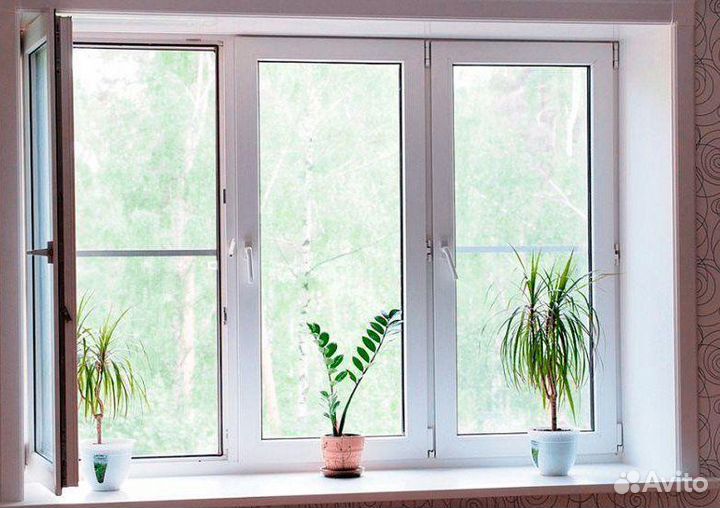 Окна пластиковые с установкой
