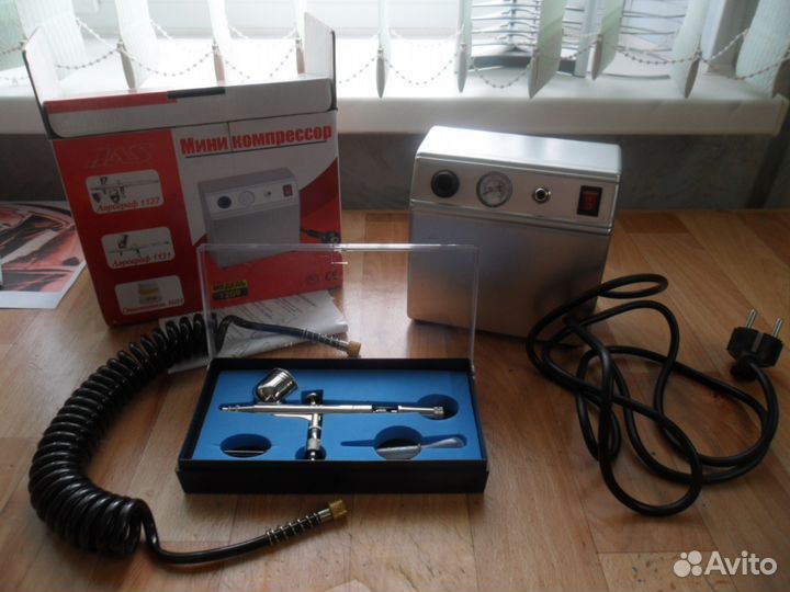 Продам аэрограф с компрессором