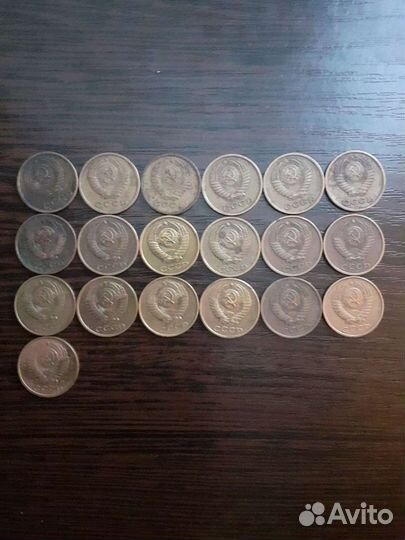 Монеты погодовка 1961-1991г. 1к.2к.3к.5к