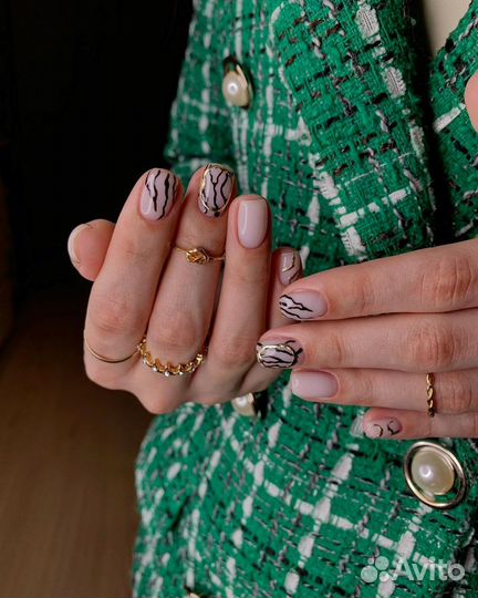 Маникюр выравнивание снятие, дизайн, гель-лак