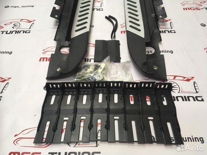 Новые пороги на BMW X4 F26 кузов