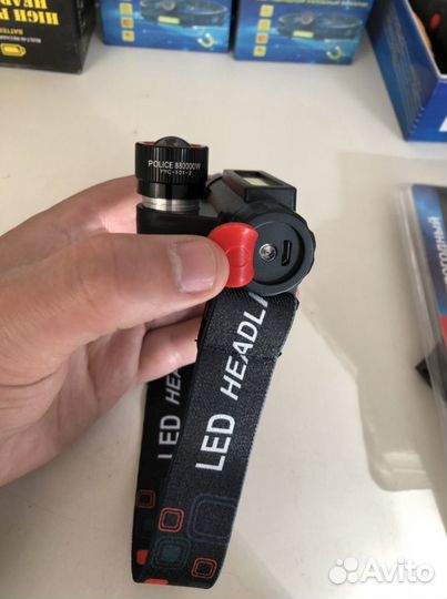 Налобный фонарь с фокусировкой. Фонарь на лоб