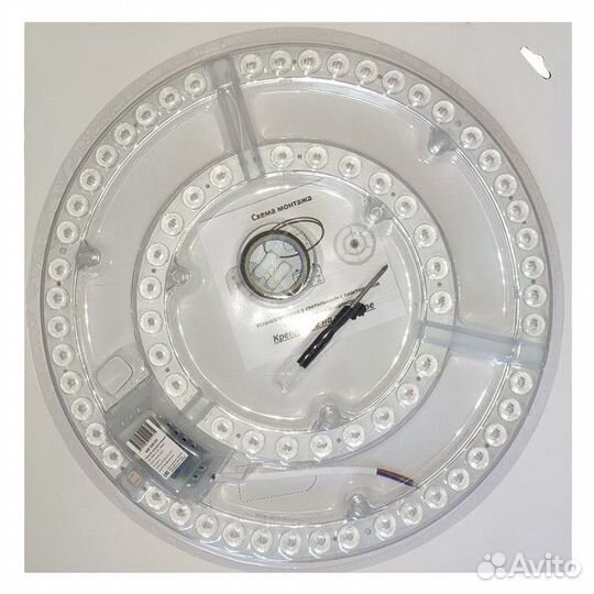 Светодиодная панель SMD балтийский стиль 72Вт 8640