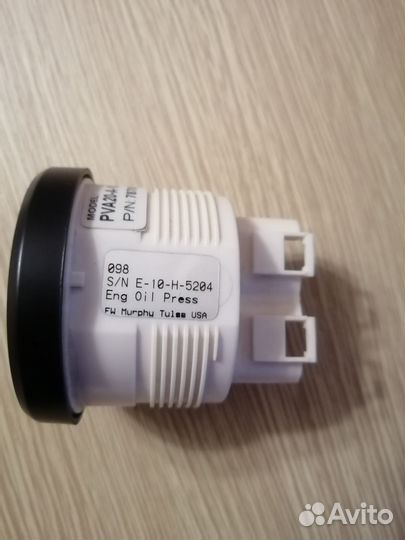 Манометр давления масла PVA20-A-100-CB