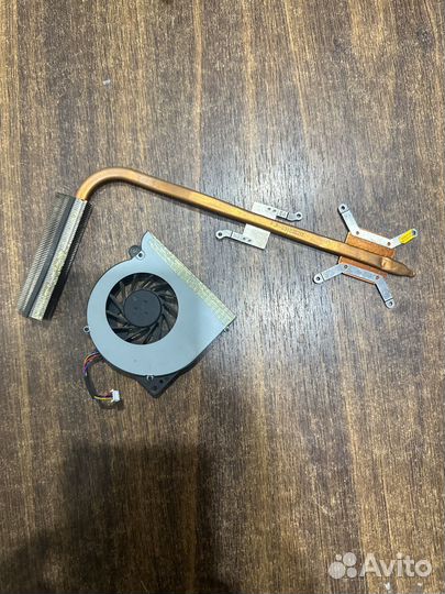 Система охаждения Asus k52 для интел+амд