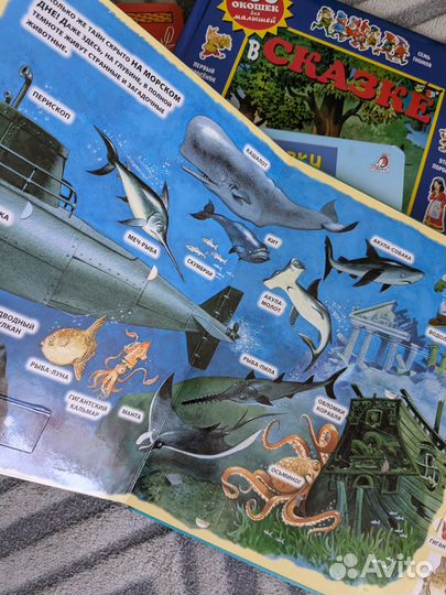 Книги развивающие со створками