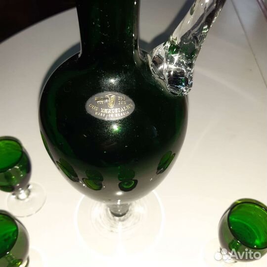 Штоф с рюмками Гусь-хрустальный завод